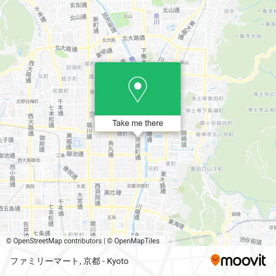 Family Mart map