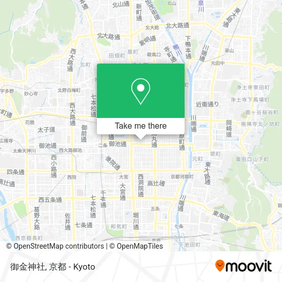 御金神社 map