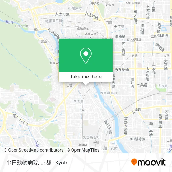 串田動物病院 map