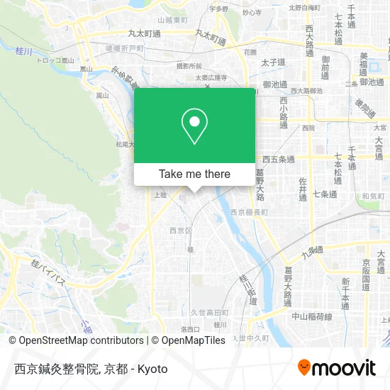 西京鍼灸整骨院 map