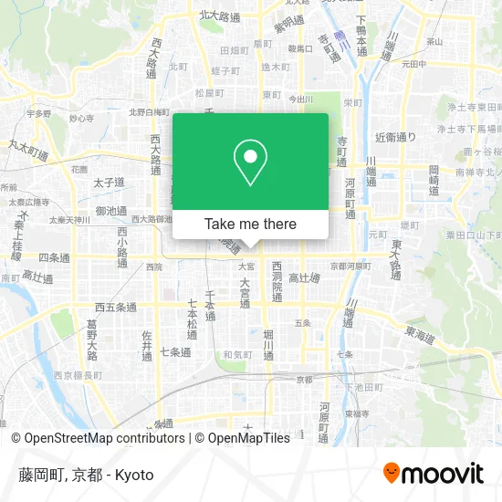 藤岡町 map