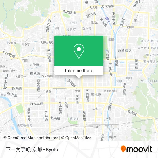 下一文字町 map