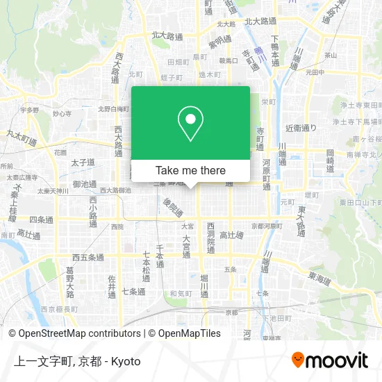 上一文字町 map
