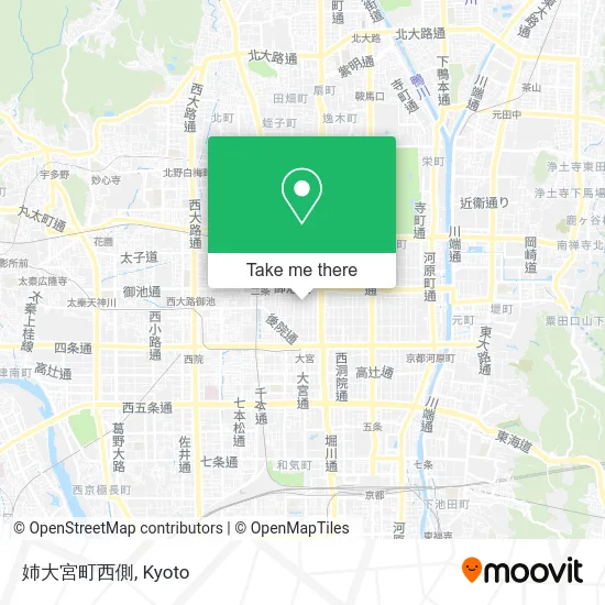 Anedaimiya Town West Side map