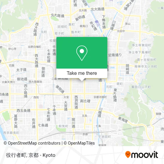 役行者町 map