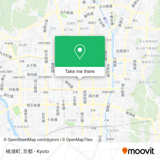 橋浦町 map
