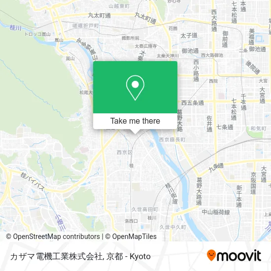 カザマ電機工業株式会社 map