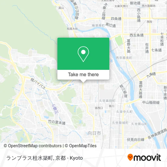 ランブラス桂水築町 map
