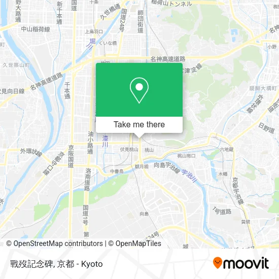 戰歿記念碑 map