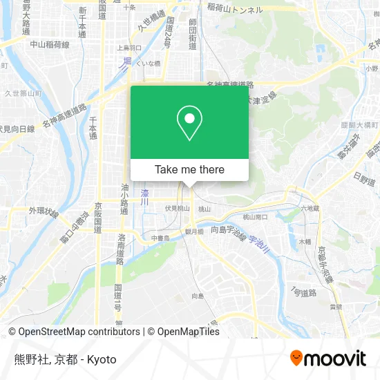 熊野社 map