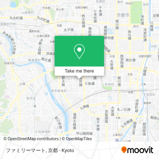 Family Mart map