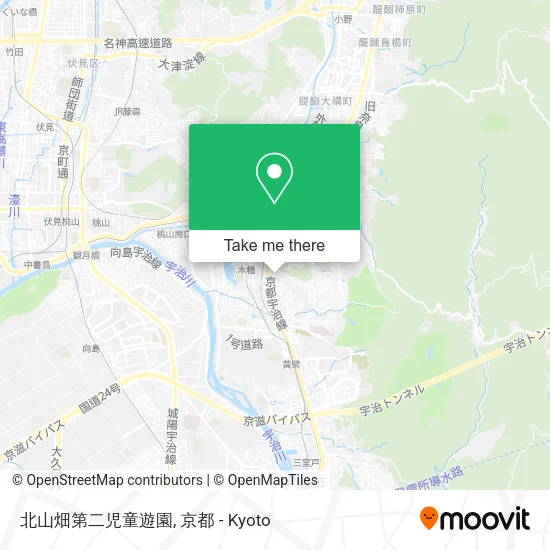 北山畑第二児童遊園 map