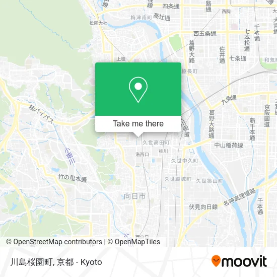 川島桜園町 map
