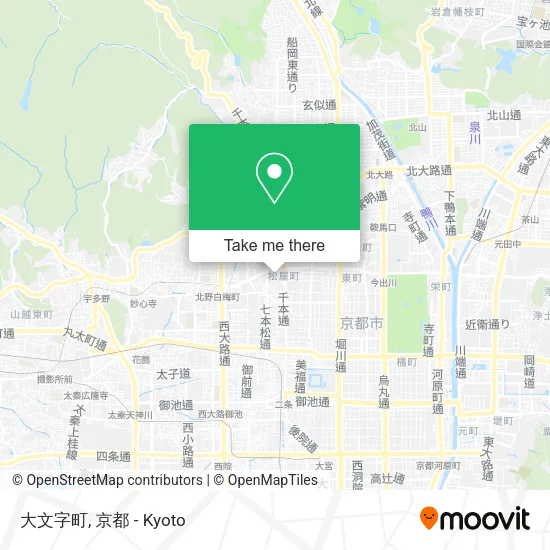 大文字町 map