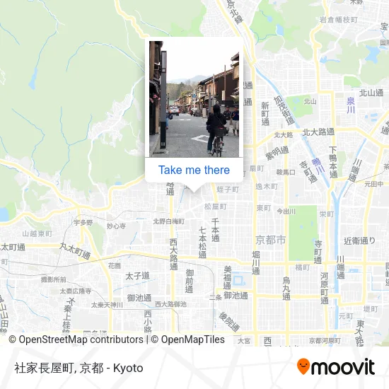社家長屋町 map
