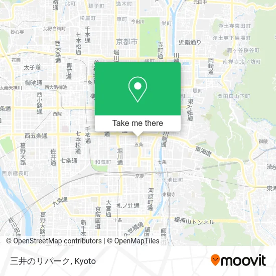 Mitsui Repark map