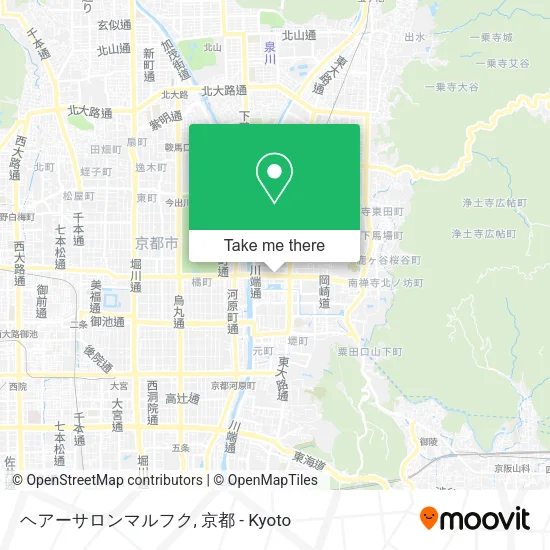 Hair Salon Marufuku map