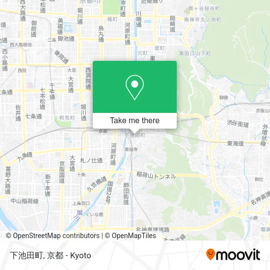 下池田町 map