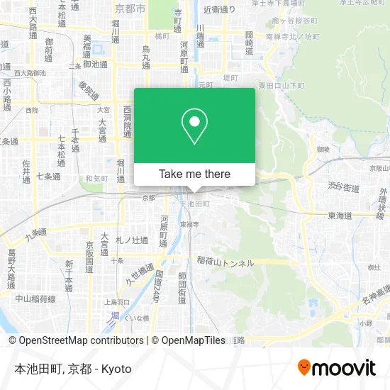 本池田町 map