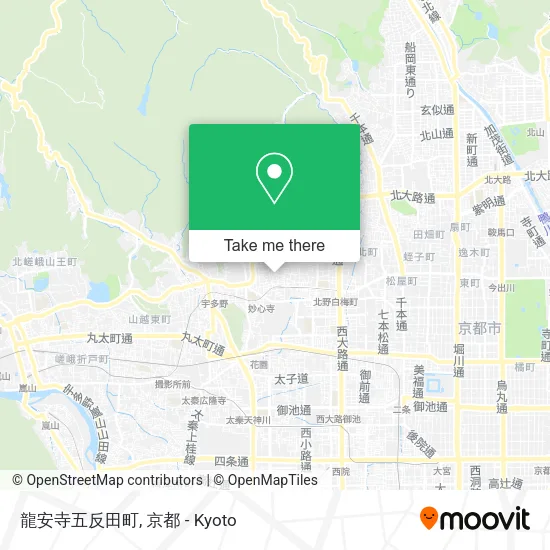 龍安寺五反田町 map