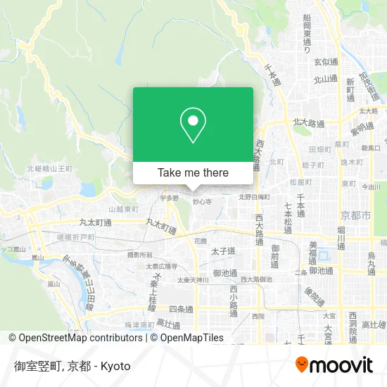 御室竪町 map