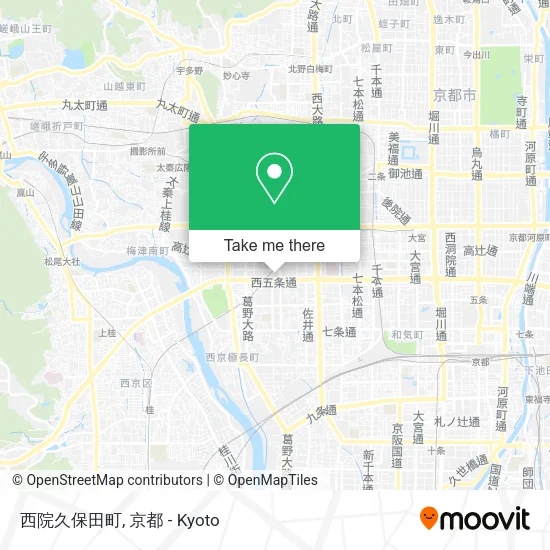 西院久保田町 map