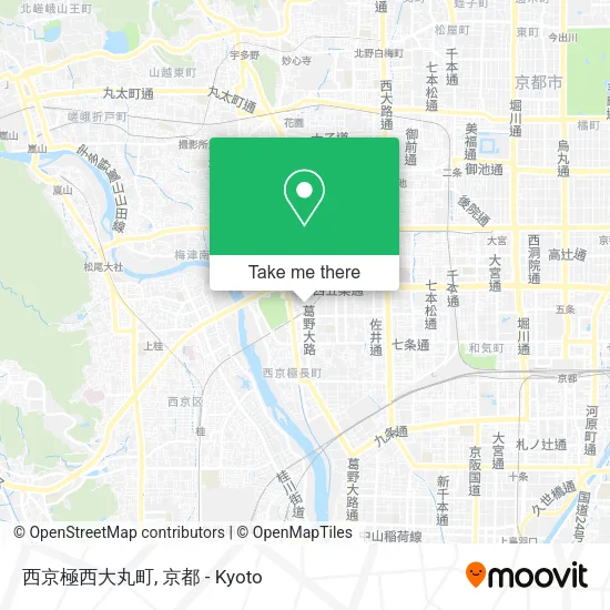 西京極西大丸町 map