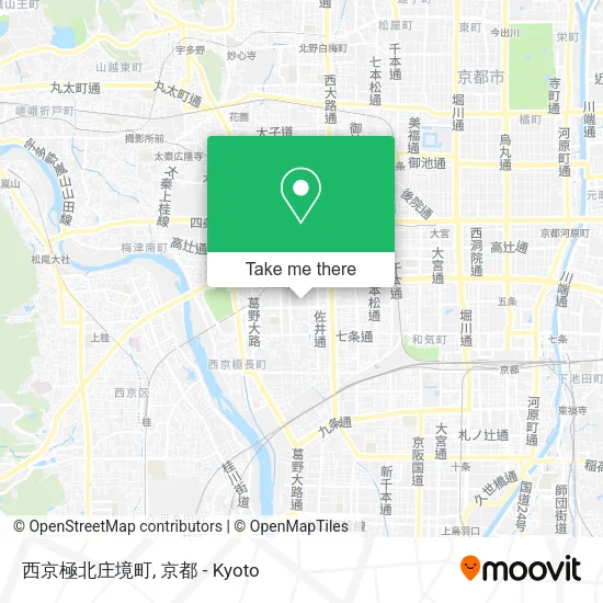 西京極北庄境町 map