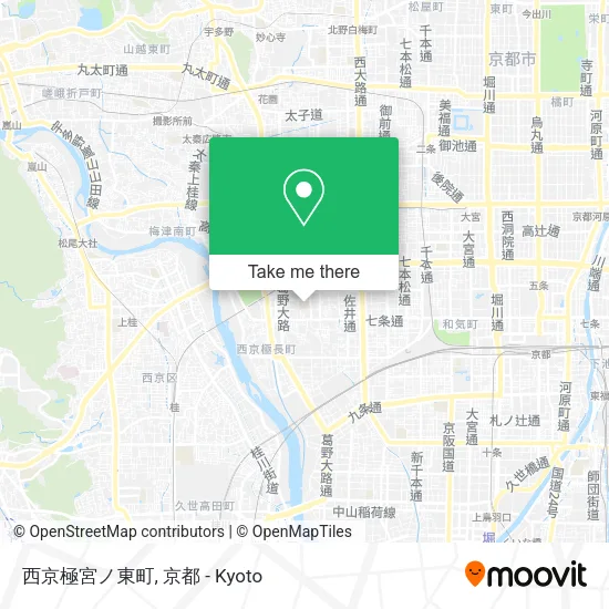 西京極宮ノ東町 map