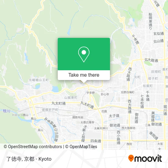 了徳寺 map
