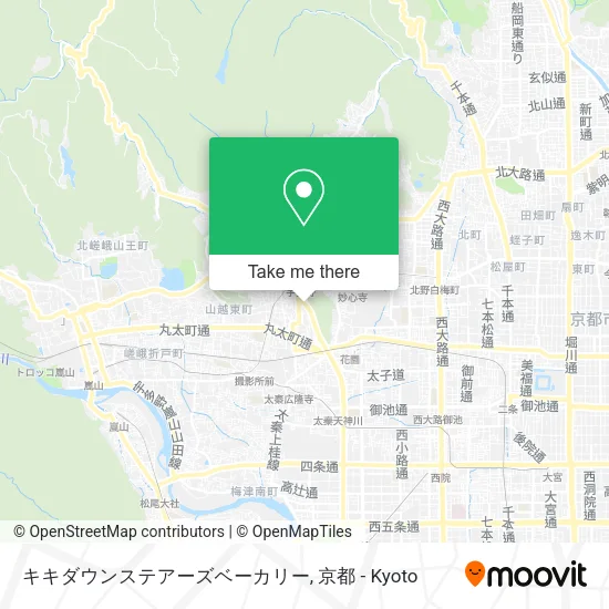 キキダウンステアーズベーカリー map