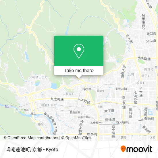 鳴滝蓮池町 map
