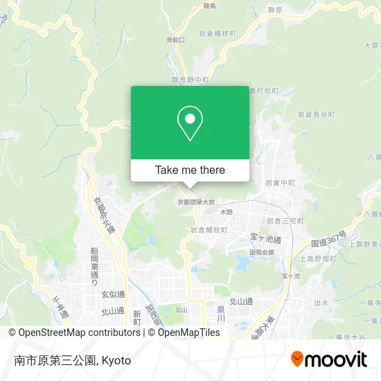 南市原第三公園 map