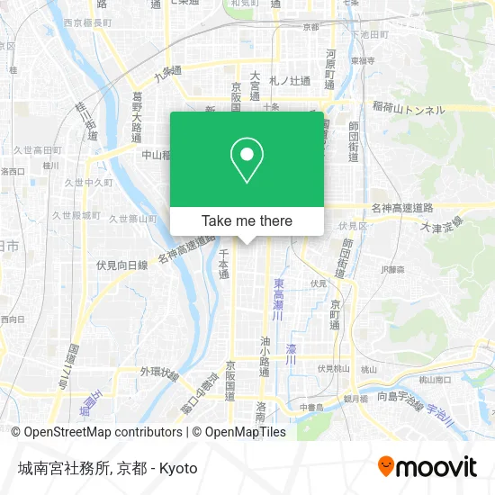 城南宮社務所 map