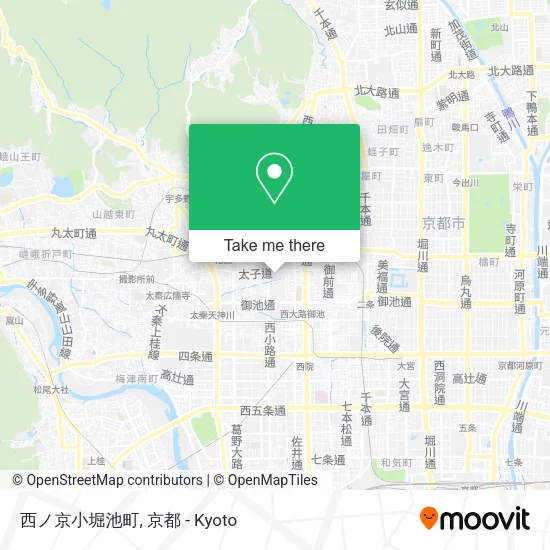 西ノ京小堀池町 map