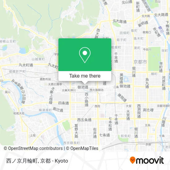 西ノ京月輪町 map