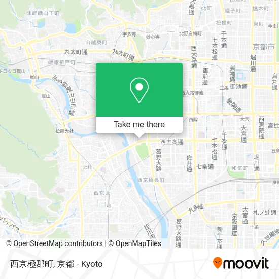 Nishikyo Extreme Town map