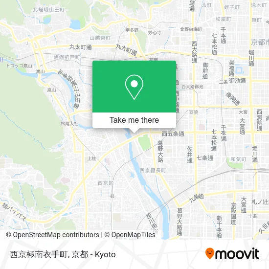西京極南衣手町 map