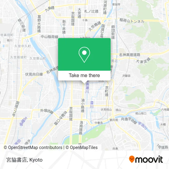 Miyawaki Bookstore map