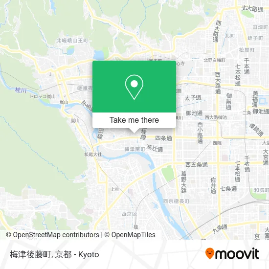 梅津後藤町 map