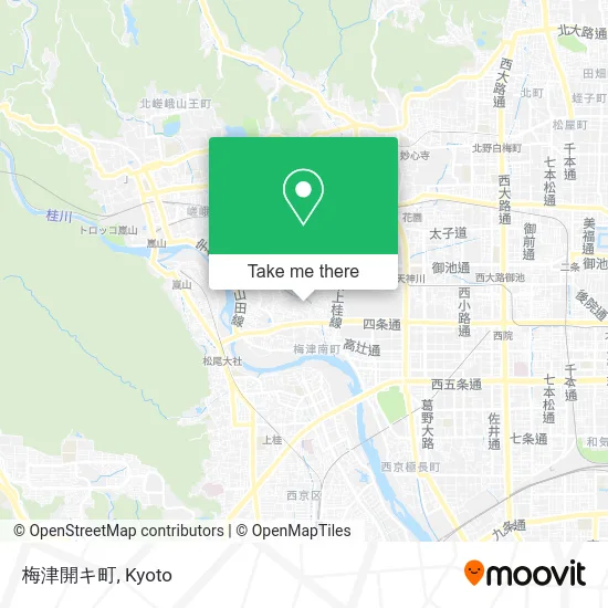 Umezu Hiraki Town map