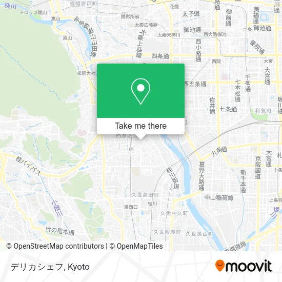 デリカシェフ map