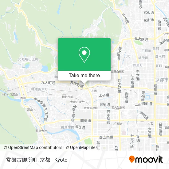 常盤古御所町 map