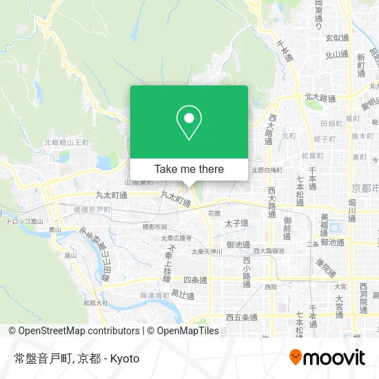 常盤音戸町 map