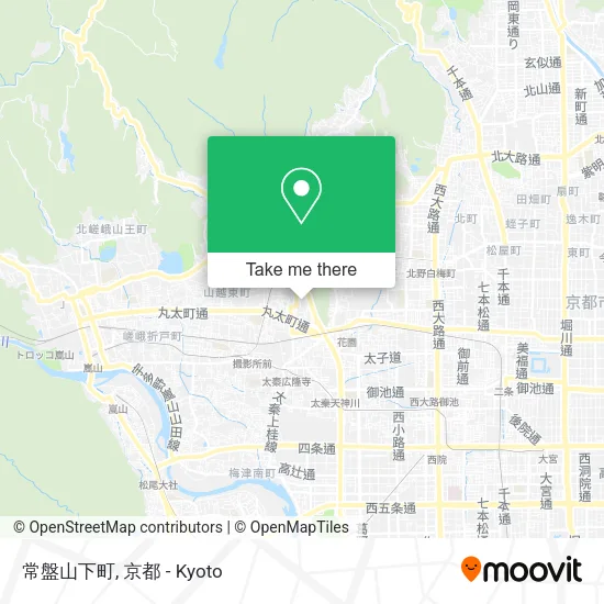 常盤山下町 map