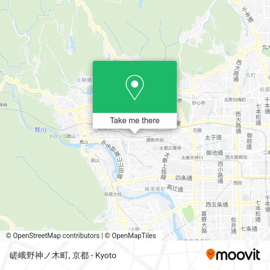 嵯峨野神ノ木町 map