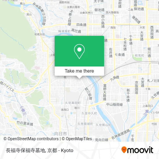 長福寺保福寺墓地 map