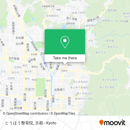 とうほう整骨院 map