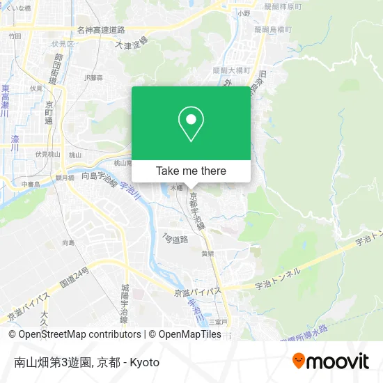 南山畑第3遊園 map