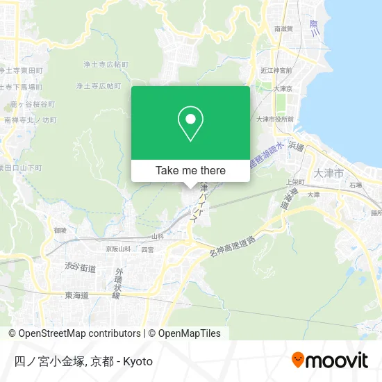 四ノ宮小金塚 map